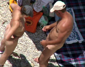 French naked beach vids